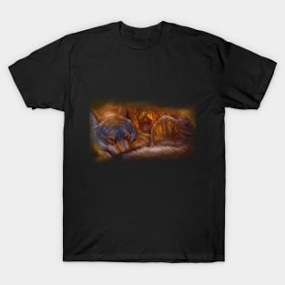 Wolf - the keeper of the hearth T-Shirt